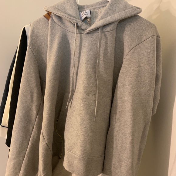 Vetements logo printed hooded cotton sweatshirt - Picture 3 of 3